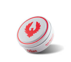 Can of Atlas Matte Texture Clay hair styling product for men.