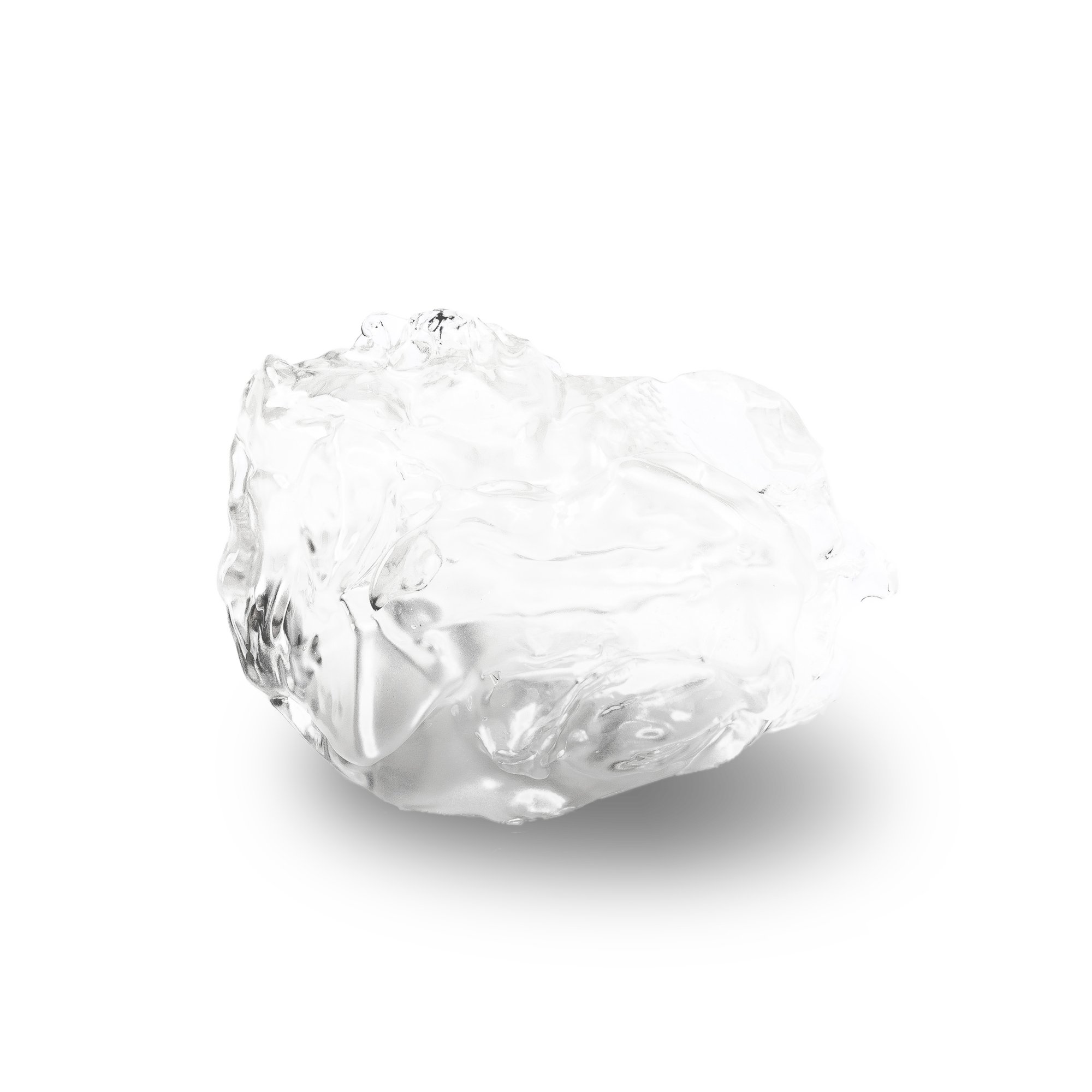 Scoop of Atlas High Shine Pomade hair styling product for men.